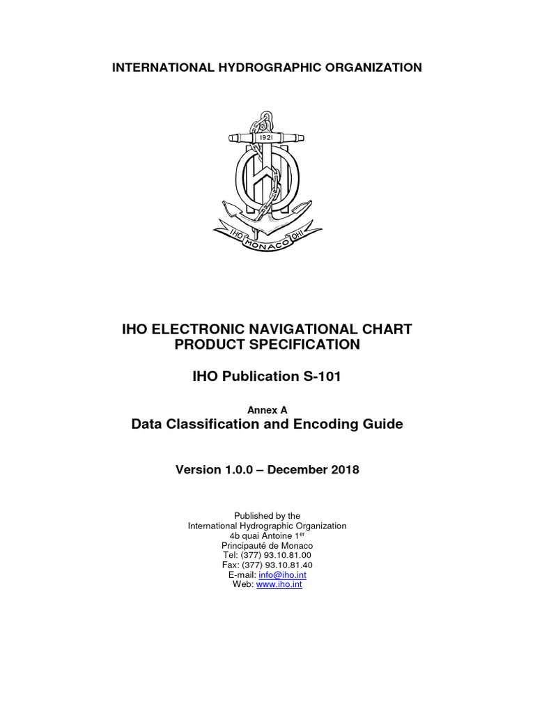 S-101 Annex A DCEG 1.0.0 Final | PDF | Copyright | Earth Sciences