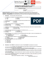 BIO2 - Preliminary Exam