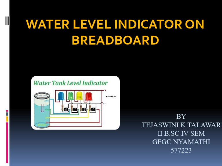 Water Level Indicator PDF