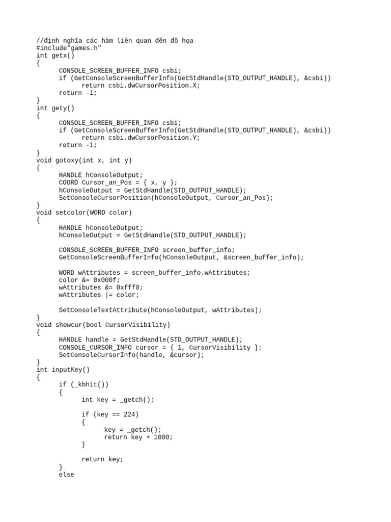 Games cpp pdf