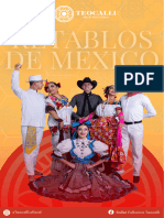 Programa de Mano RETABLOS DE MÉXICO