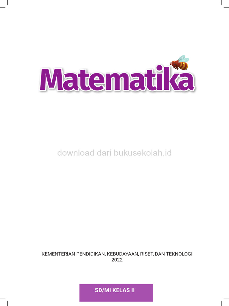 Buku Matematika Untuk Sd Mi Kelas 2 Kurikulum Merdeka Pdf