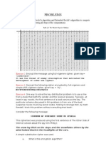 CRYPTOGRAPHY PROBLEMS SOLVED STEP-BY-STEP