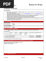 STT GDC Sea - Dco.sg - Dcso Form 006 Permit To Work v2.0