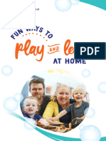 Fun Ways To Play and Learn at Home