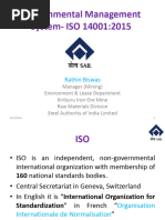 Environmental Management System-ISO 14001:2015: Rathin Biswas