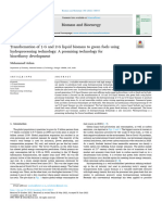 OK, 2022 Transformation of 1G and 2G Liquid Biomass To Green Fuels