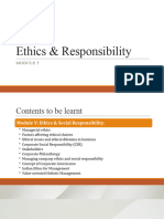 Module 5 - Ethics & Responsibility