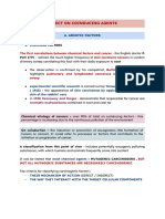 Chemical Etiology