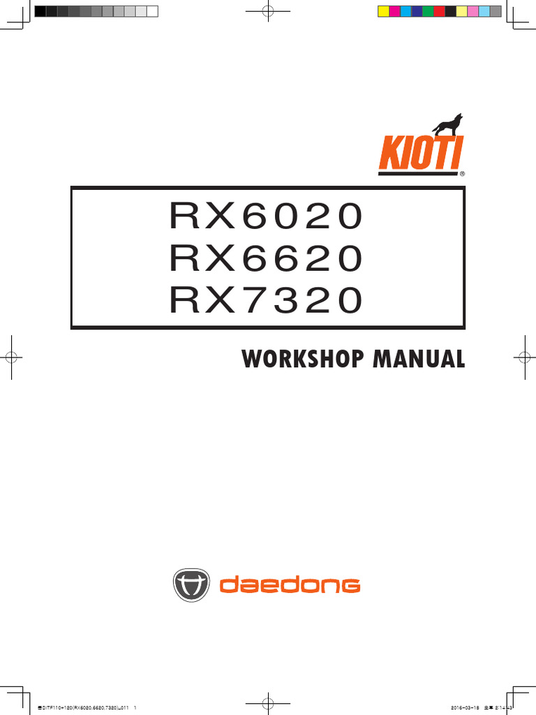 KIOTI RX7320 SERVICE MANUAL PDF FREE DOWNLOAD intelligence overview