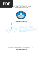 Contoh Rapor Kurikulum Merdeka SD/SMP | PDF