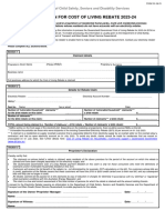 531 Tax Application Cost of Living Rebate Embedded 2023