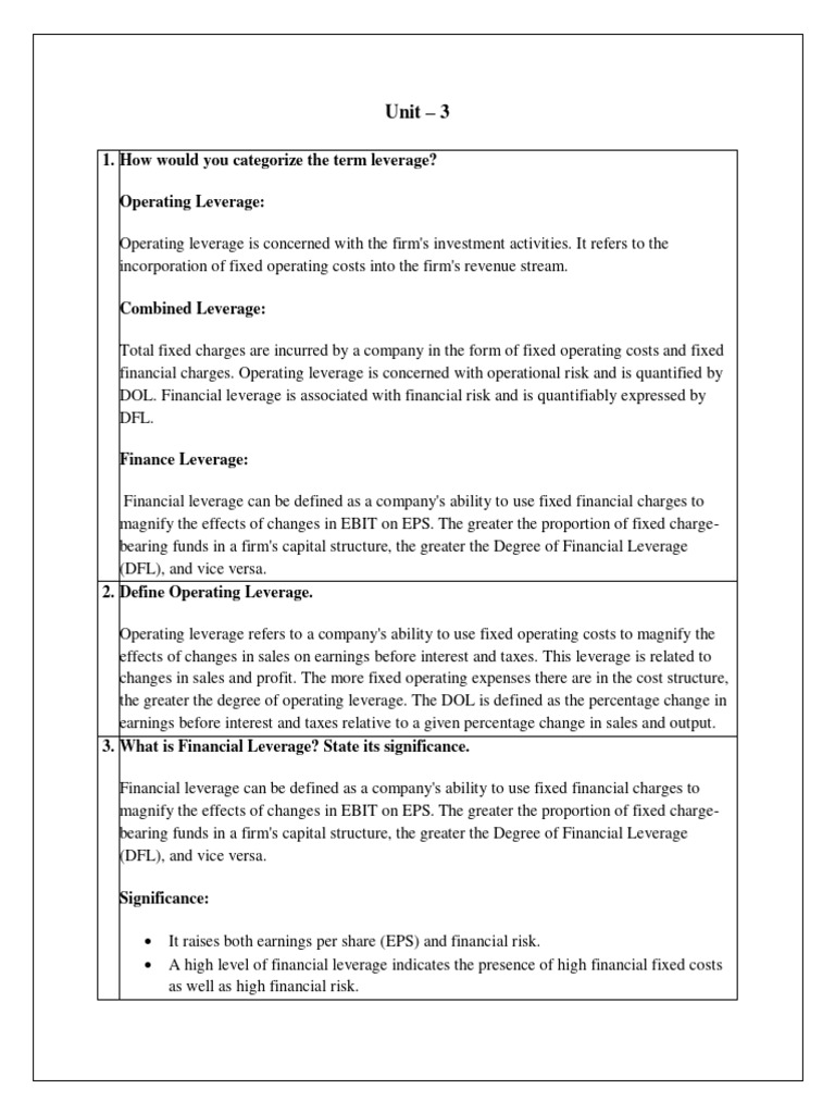 Fm 3 4 Pdf Dividend Working Capital