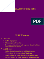 CSC 820 How To Do Analyses in Spss