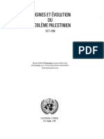 Etude Établie Lïriteiitiori Et La Direction Du Comité 1 'Exercice Des Droits Inaliénables Du Peiiple Palestiiiieii