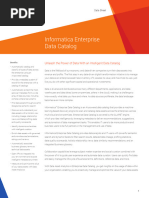 Enterprise Data Catalog - Data Sheet - 3238en