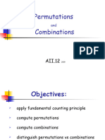 Permutations and Combinations