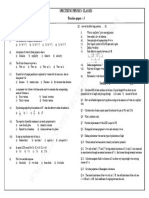 Chemistry and Physics Question Paper