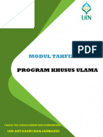 Modul Tahfizh Hadis Pku