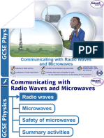 Communicating With Radio Waves and Microwaves