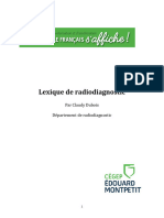 Lexique de Radiodiagnostic