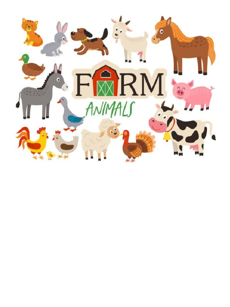 Farm Animals | PDF