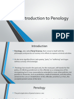 Lecture 2 - Introdution To Penology