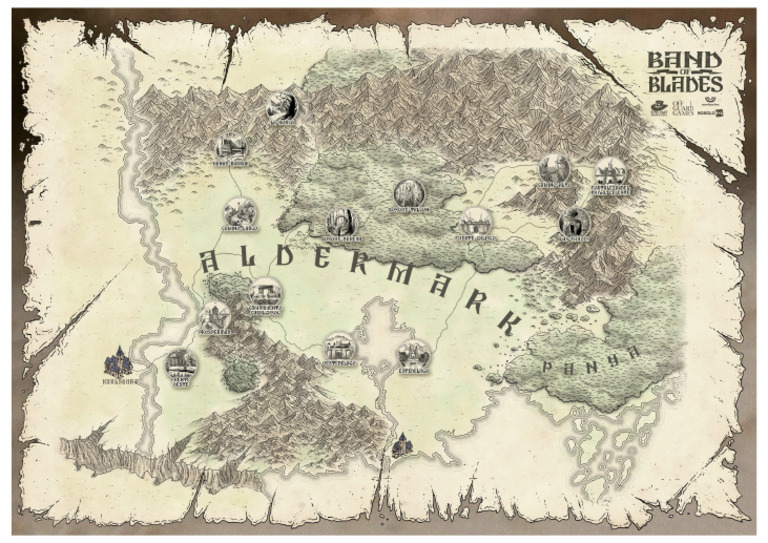 Mapa Aldermark A4 | PDF