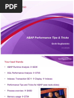 TEC BAS 10 - ABAP Performance Tips & Tricks - v2003