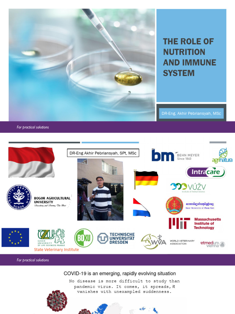 Nutrition's Impact on Immune Health | PDF | Nutrients | T Cell