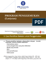 Program Penggemukan (Lanjutan) Pt2