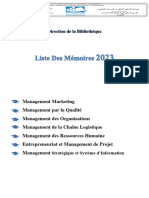 Liste Des Memoires 2023 Compressed