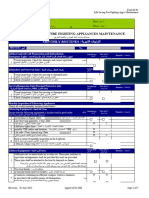 Form M 01 Safety Equipment