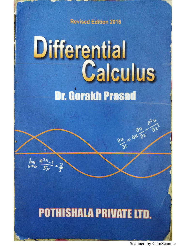 Differential Calculus DR Gorakh Prasad Compressed PDF