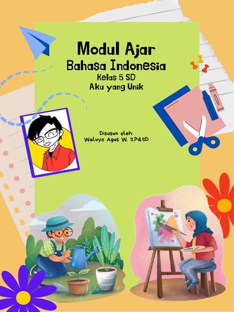 Modul Ajar Bahasa Indonesia Kelas 5 | PDF | Seni & Disiplin Bahasa ...