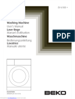 Ev - 6100 - Front Load Washing Machine