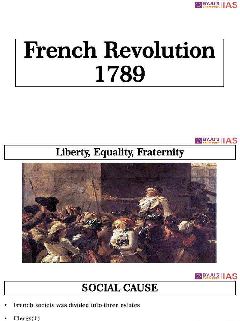 Causes of the French Revolution | PDF | Napoleon | First French Empire