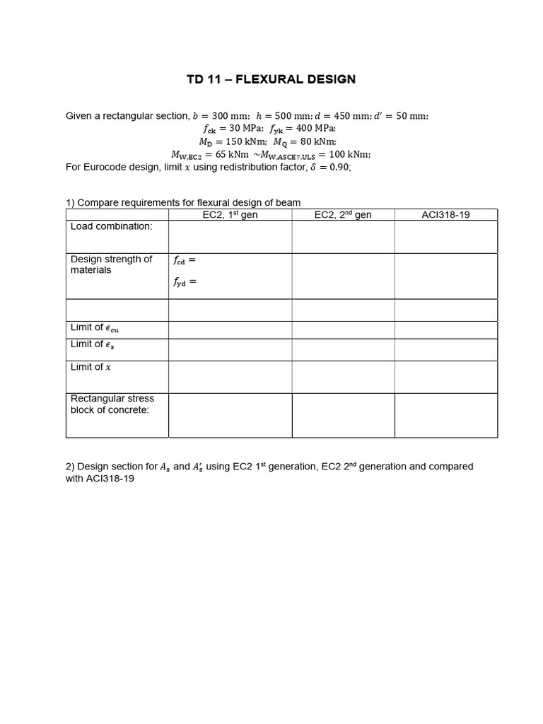 TD11 Flexural Design PDF
