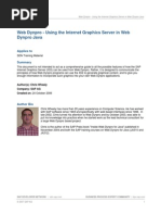 Using the IGS in Web Dynpro Java