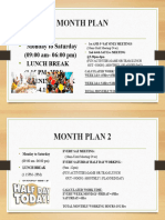 Month Plan