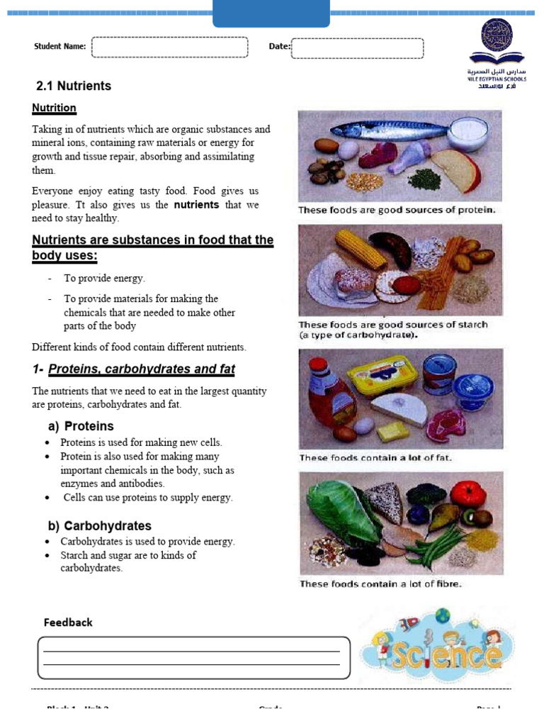 Nutrients: Sources and Functions | PDF | Foods | Nutrients