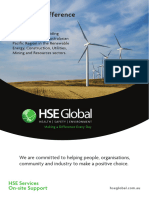 HSE Global Services Team On Site Support