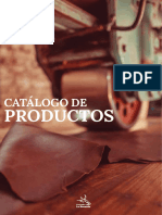 Catálogo de Productos de Cueros