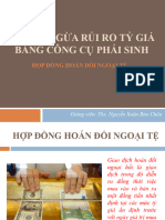 Chương 3.3 - Phòng ngừa RR bằng HĐ hoán đổi - Swaps