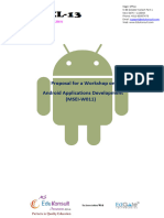 (MSEI-W011) Android Dev. Proposal