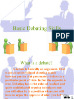Debating Skill