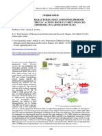 Isolation Characterization and Hypolipidemic Activ