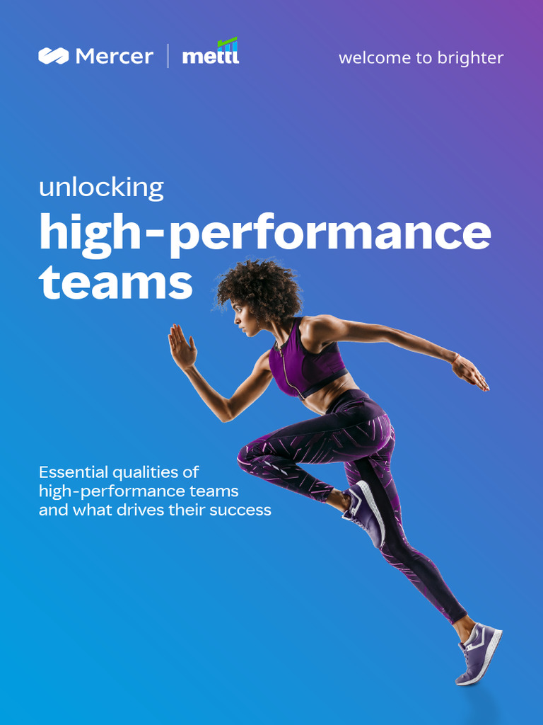 5 Essential Qualities of High-Performance Teams | PDF | Leadership | Goal