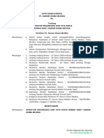 Keputusan Direksi Tentang Sotk Rs. Harum Sisma Medika-Revisi-27-01-2012