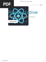 React Native Learn Once, Write Anywhere